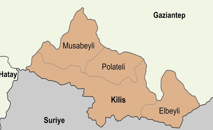 kilis'in i̇lçeleri nelerdir? kilis i̇lçeleri 2 kilis ilceleri harita