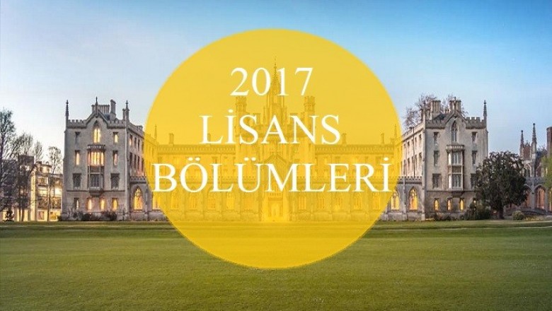 Lisans Bölümleri 2023