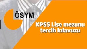 Lise mezunları KPSS ile nereleri tercih edebilir?