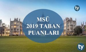 Milli Savunma Üniversitesi 2019 Taban Puanları, MSÜ Taban Puanları
