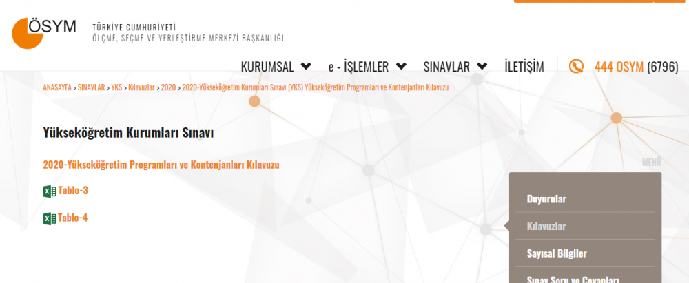 ösym özel koşullar ve açıklamalar nedir? ne demek? 1 osym universite tercih
