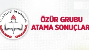Özür Grubu Ataması Sonrası İlişik Kesme
