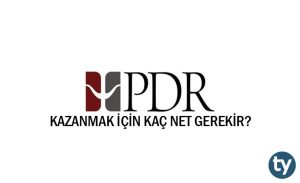 PDR Kazanmak İçin 2023 YKS’de Kaç Net Gerekir?