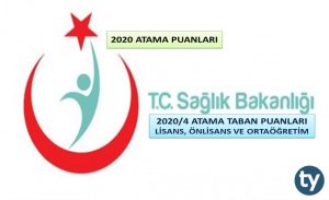 Sağlık Bakanlığı KPSS 2020/4 Atama Taban Puanları