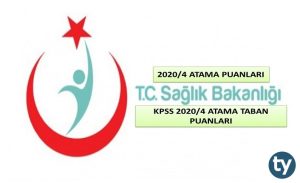 Sağlık Bakanlığı KPSS 2020/4 Kontenjanları