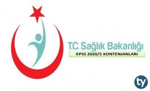 Sağlık Bakanlığı KPSS 2020/5 Kontenjanları