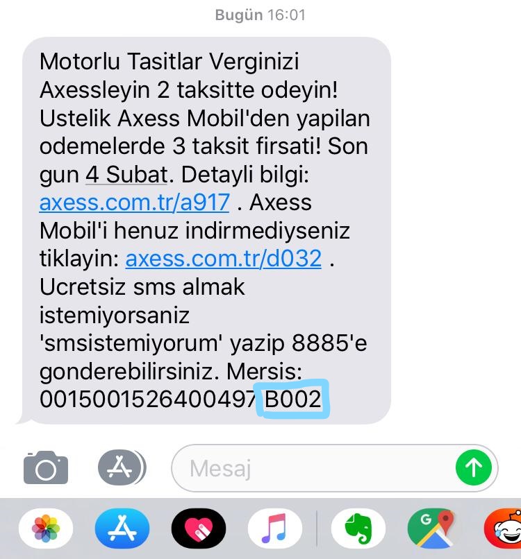 sms reklamları engelleme yöntemi 2 sms reklam kodu