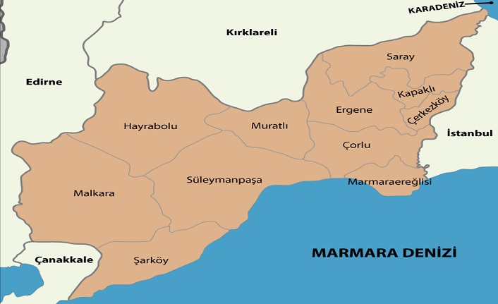 tekirdağ'ın i̇lçeleri nelerdir? tekirdağ i̇lçeleri 2 tekirdag ilceleri harita