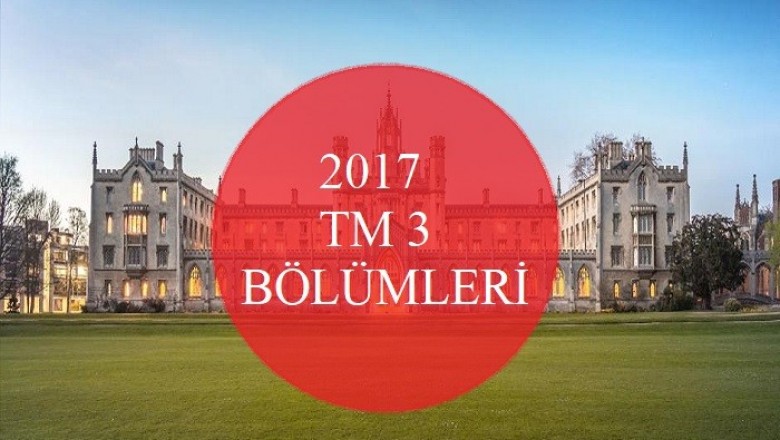 TM 3 Bölümleri 2017