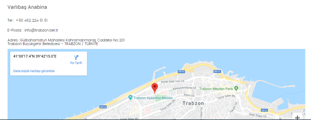 trabzon büyükşehir belediyesi i̇ş i̇lanları, personel alımı ve i̇ş başvurusu 1 trabzon iletisim adresi