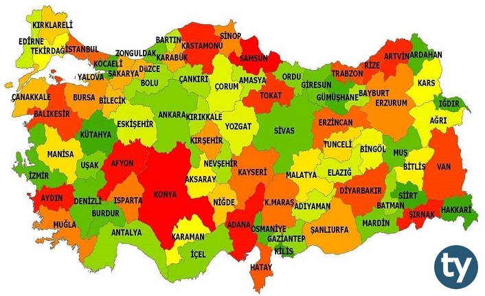 türkiyede