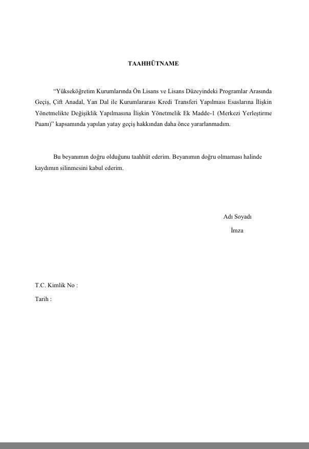 daha önce yatay geçiş yapmadığına dair belge örneği nasıl alınır? 1 yatay gecis yapmadigina dair belge