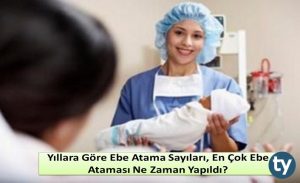 Yıllara Göre Ebe Atama Sayıları, En Çok Ebe Ataması Ne Zaman Yapıldı?