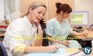 Yıllara Göre Tıbbi Sekreter Atama Sayıları, En Çok Tıbbi Dökümantasyon ve Sekreterlik Ataması Kaçtır?