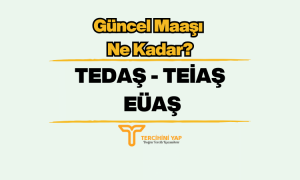 TEDAŞ TEİAŞ ve EÜAŞ Personel Maaşları Ne Kadar Olmuştur?