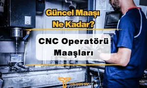 CNC Operatörü Maaşları 2024 Ne Kadar? GÜNCEL MAAŞLAR!